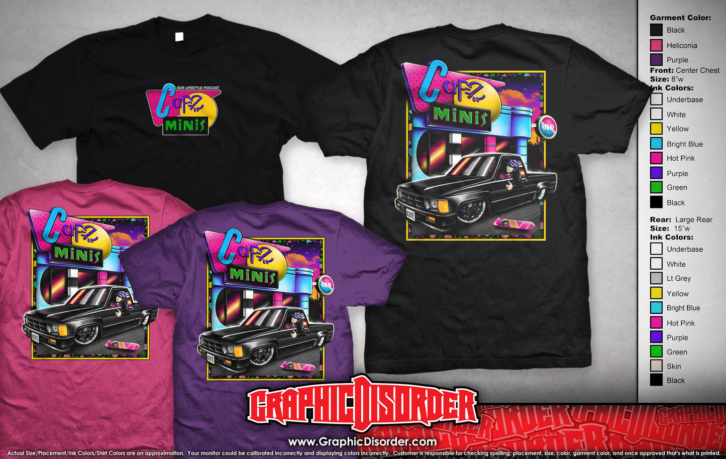 Shirt - BTTF II Themed Toyota XtraCab - If Marty Was A Mini Trucker