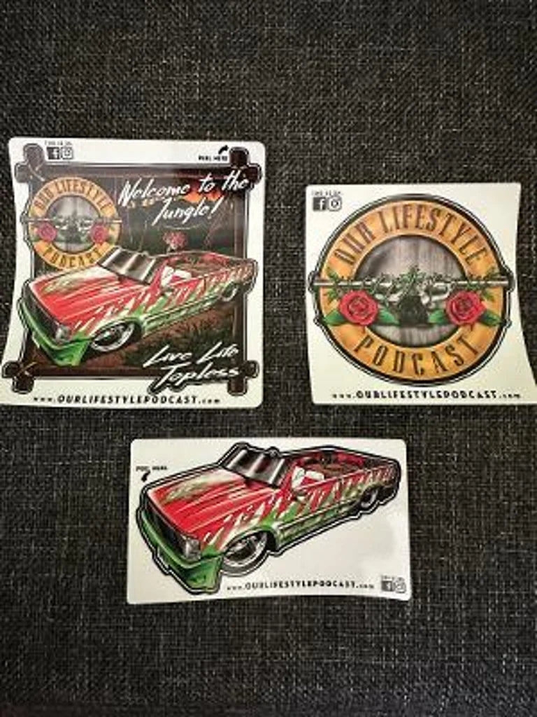 Welcome To The Jungle-Sticker Pack