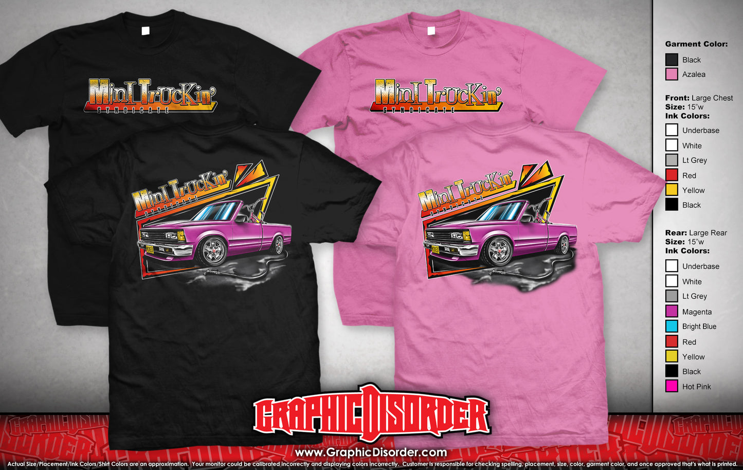 Mini Truckin' Syndicate 720 T-Shirt, Super Soft & Tank