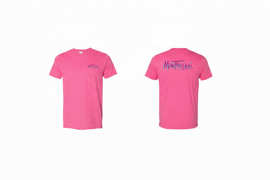 MiniTruckin Pink Super Soft Shirt - Vintage Style