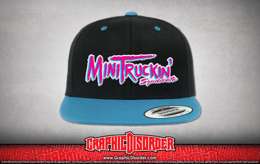 Turquoise Bill - MiniTruckin' Syndicate Patch Hats